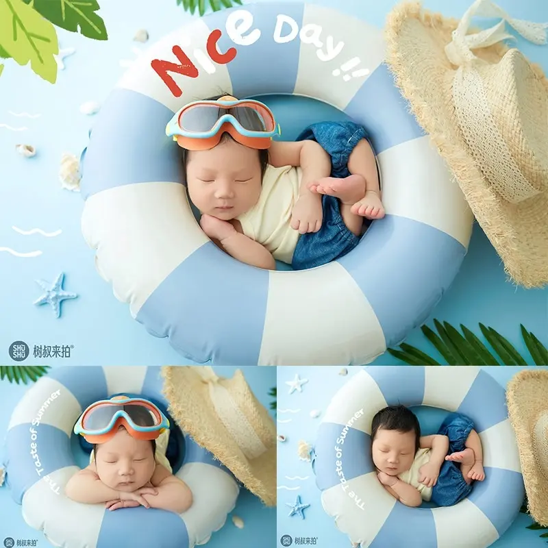 Summer Swim Theme Set - Newborn Photography Props